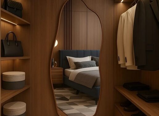 Espelho Organico Elegância e Personalidade