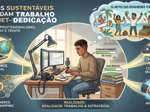 O Mito e a Realidade: O Guia Definitivo para Ganhar Dinheiro na Internet com os Pés no Chão